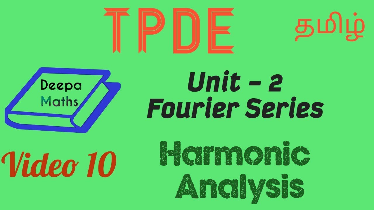 Harmonic Analysis in Fourier series - YouTube