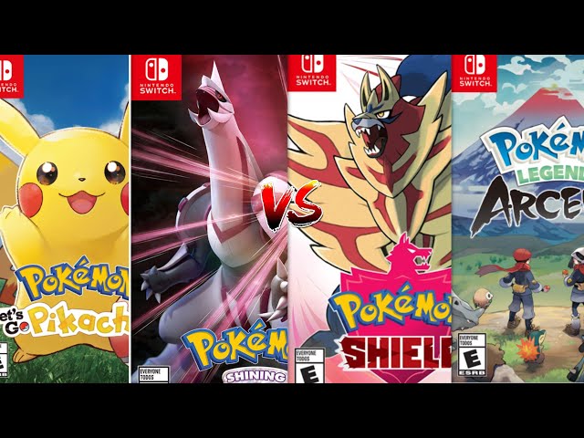 All 11 Pokémon Switch Games Ranked 