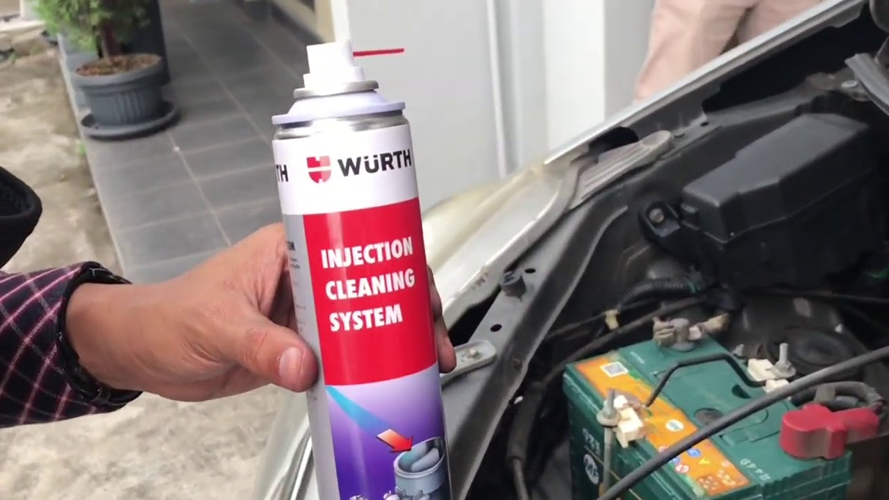 WURTH INJECTION CLEANING SYSTEM ICS (Spray) Demonstration YouTube