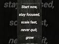 Start now and stay focused #shorts #trending #motivation