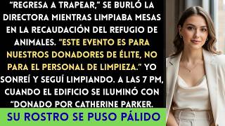 En la recaudación del refugio me llamaron la señora de la limpieza hasta que mi nombre iluminó