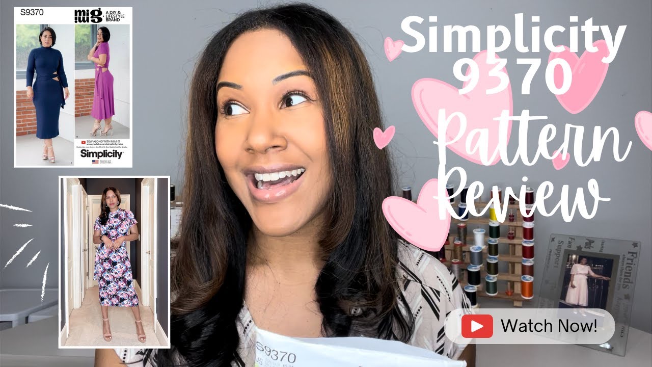 Simplicity 9370 Pattern Review - YouTube