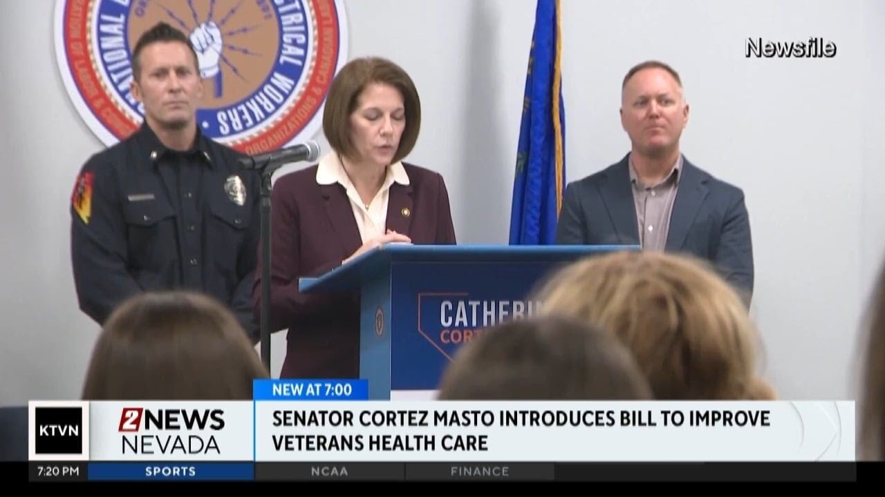 Senator Cortez Masto introduces bill to improve veteran healthcare ...