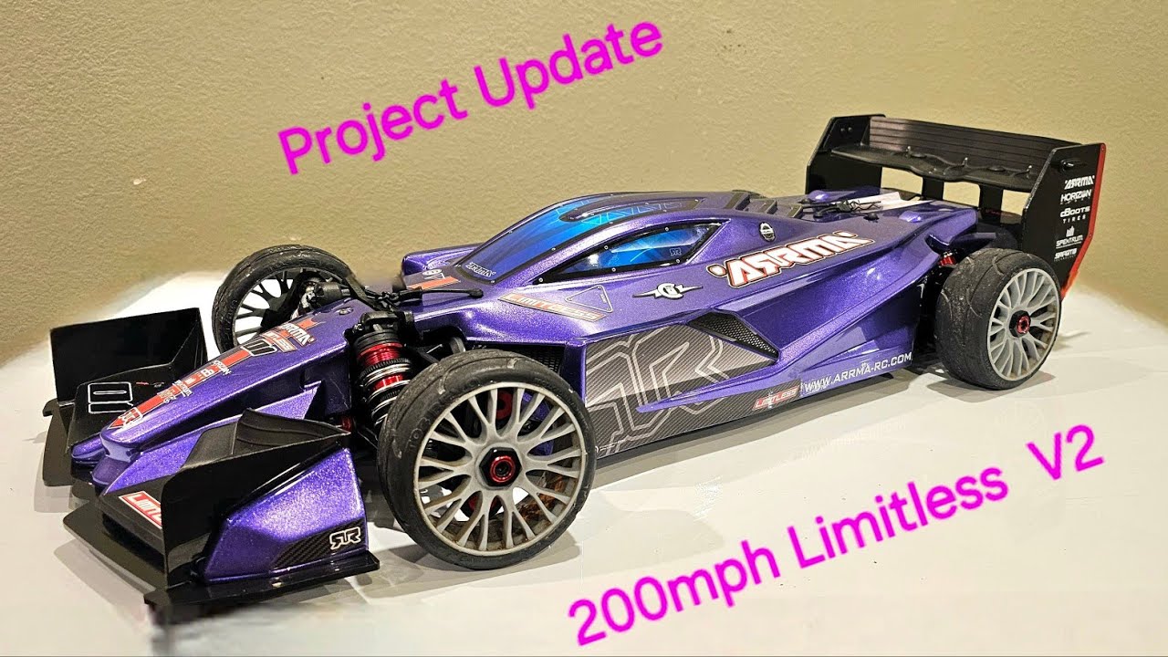 200mph ARRMA Limitless V2 Project Update 1: Scorched RC Upgrades 
