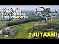 Gak Nyangka Drone 2JUTAAN Sekarang Bisa VIDEO 4K Se-Bagus ini‼️ SJRC F5S Pro+
