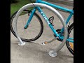 Surface Mount Galvanized Bike Rack- Circular Type