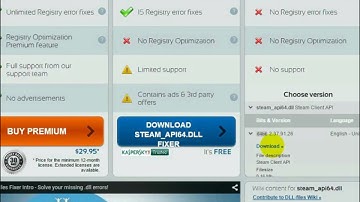 How To Fix Steam api dll file missing error 2016 Tutorial   YouTube