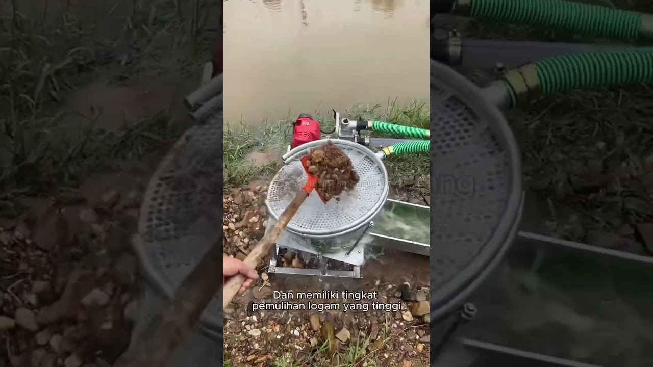 Mesin Pendulang Emas Otomatis - Gold Panning Machine  