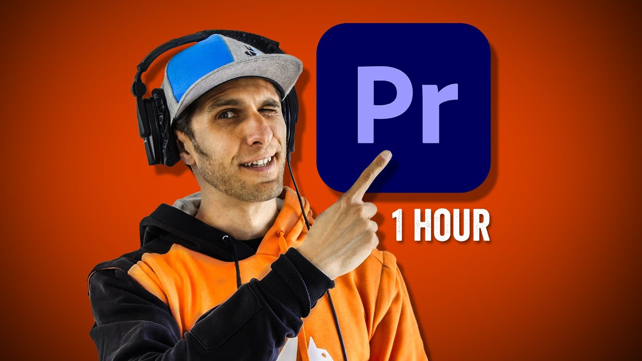 ADOBE PREMIERE PRO In 1 HOUR HOW TO EDIT Youtube Videos EXERCISE