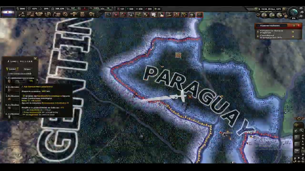 ¿Bolivia, Paraguay o Perú? Mejor vamos por los tres / Hearths of Iron IV