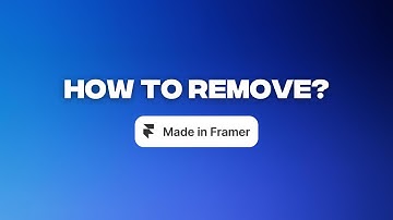How to remove 