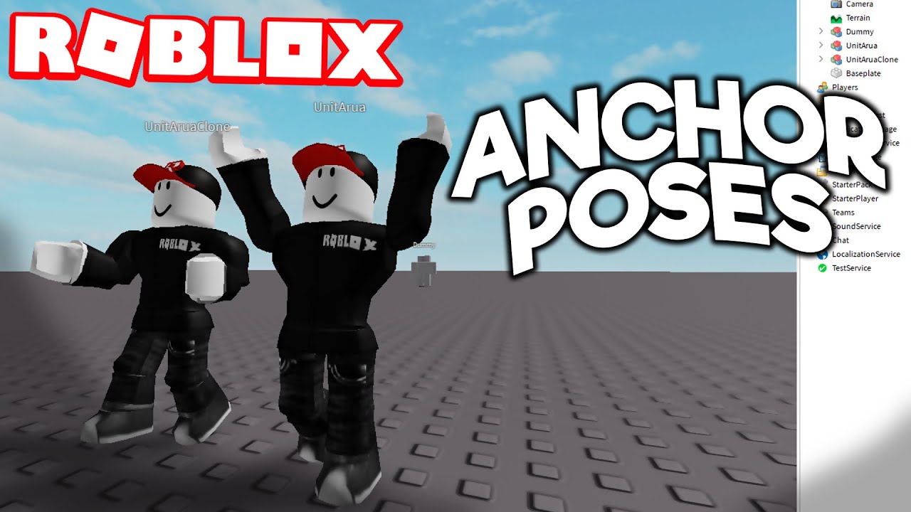 How To Anchor Poses In Roblox 2020 Youtube - r15 dummy roblox