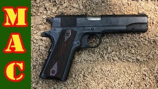 Colt 1911 .45 ACP Torture Test - Gauntlet