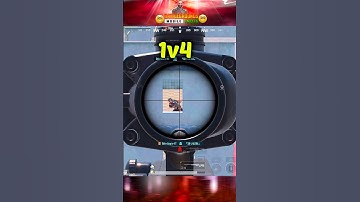 Victor 1v4 iq clutch in bgmi 😂 amop