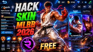 ‼️🤯Hack Skin Mlbb New Skin street fighter X Mlbb