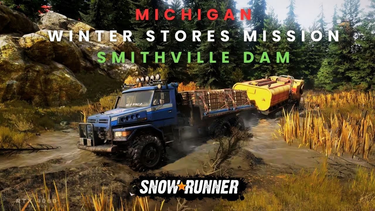 SnowRunner | Winter Stores Mission: Braving the Blizzard for Supplies!