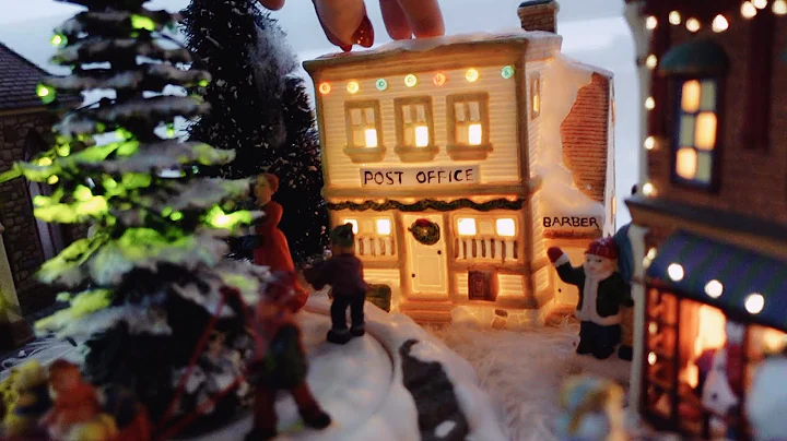 ASMR | My Christmas Village (Relaxing Whispers, Tapping)