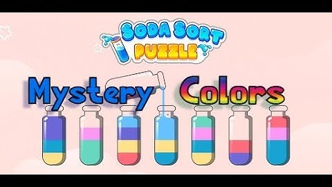 Soda Sort: Water Color Puzzle- Mystery Color Rounds [No Commentary]