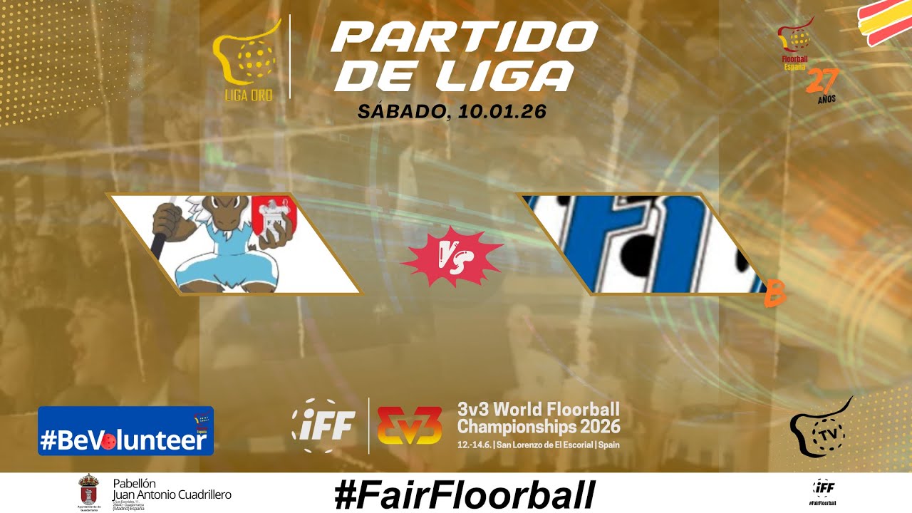 Partido Liga ORO 25/26 : “Bucardos Guadarrama vs. Leganés B”