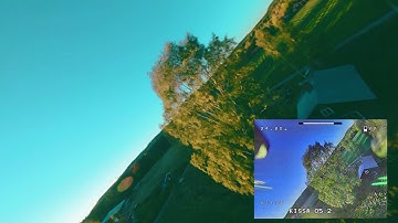 Gyroflow 0.3.0 Test with goggles overlay. Gopro 6 intenal gyrosampling,