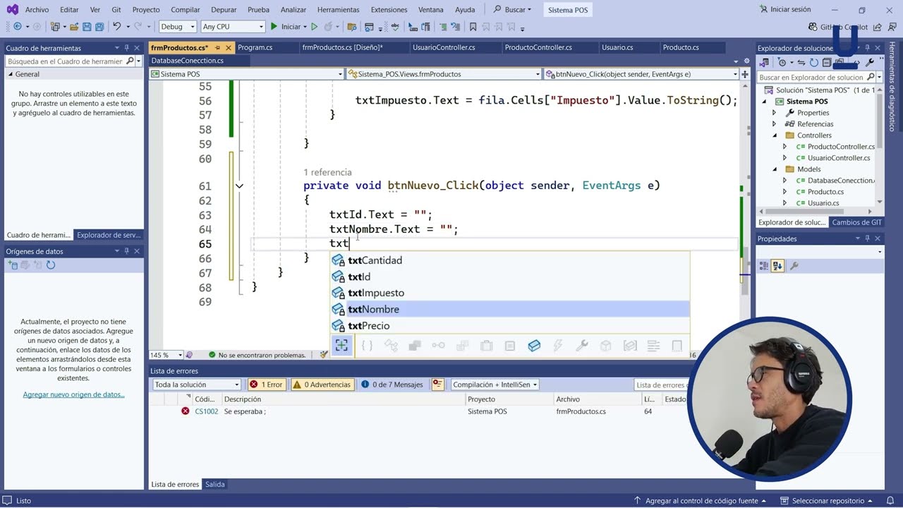 Implementar vistas con Windows Forms - Curso de C#