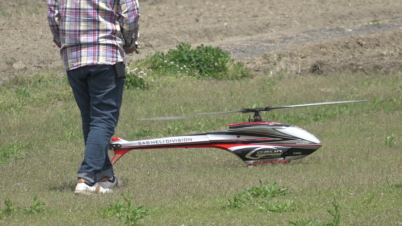 ラジコンヘリ GOBLINでF3Cやってみよう - YouTube
