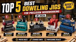 Top 5 Best Doweling Jigs for Precision Woodworking in 2026