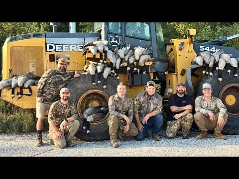 Goose Hunting | 6-Man Limit in Cut Corn