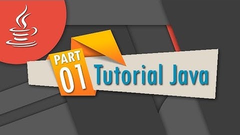 Java Programming Tutorial - Part 1