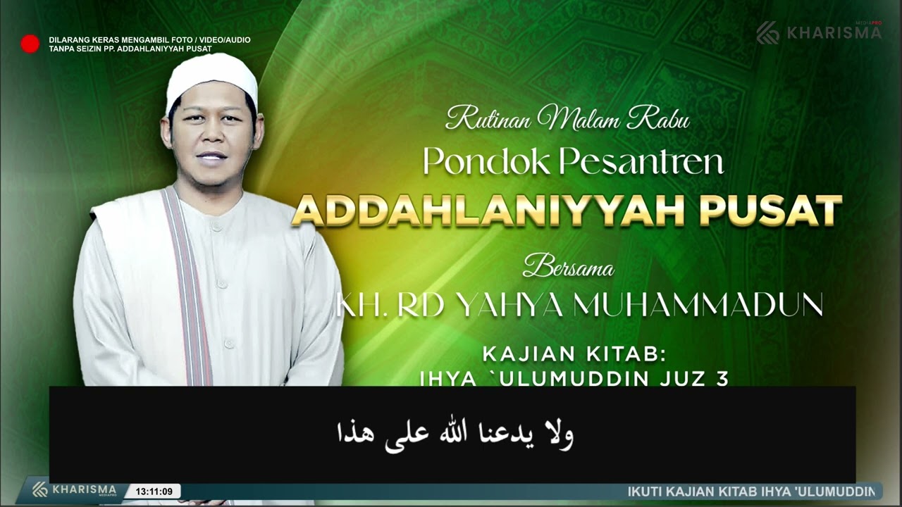 28 JAN 2025 (IHYA JUZ 3 ASSALAM HAL 217-218) TENTANG TERHINA NYA DUNIA PART 22