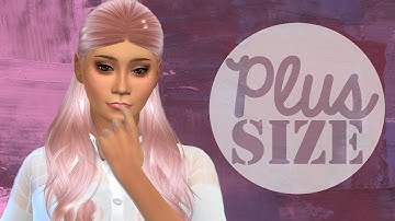The Sims 4: Create A Sim | Plus Sized Beauty