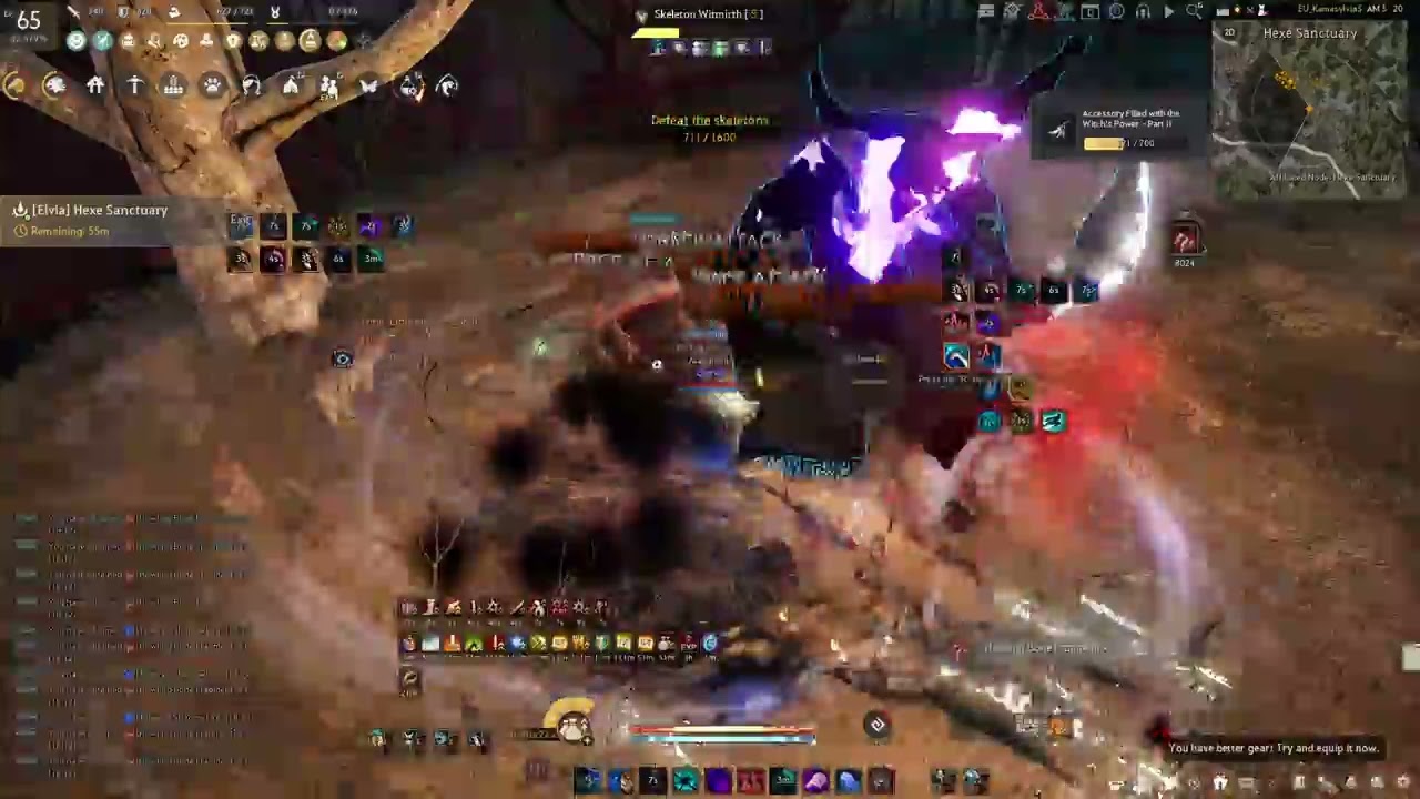 BDO HEXE | 3.12B/h | 65.1k trash yellow+agris fever | SUCC TAMER