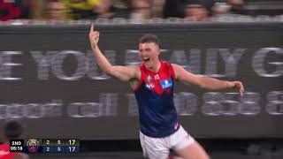 2024, Rd 6 - Daniel Turner - First goal in the AFL - Melbourne v Richmond, MCG