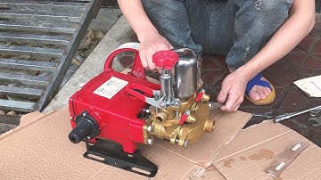 Cách khắc phục các lỗi thường gặp máy rửa xe dây culoa- dây đai- đầu phun thuốc