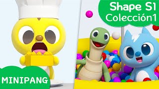 Aprende los formas con MINIPANG | Shape S1 Colección1 | MINIPANG TV 3D Play