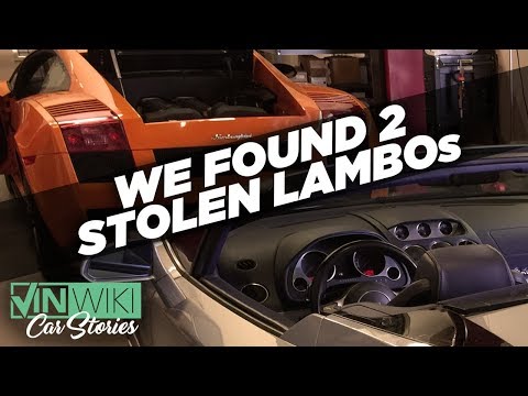 VINwiki found two stolen Lamborghinis!