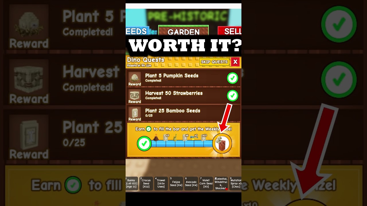🦖DINO QUEST..is it WORTH IT?? Grow a Garden ROBLOX 