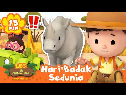Mari rayakan Hari Badak Sedunia bersama Leo Si Penjaga Alam | Kartun Edukasi Anak