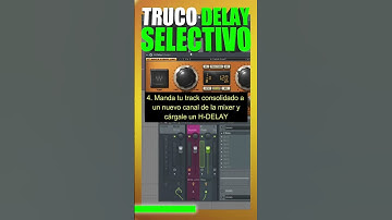 Aplicar DELAY SELECTIVO como los profesionales #produccionmusical