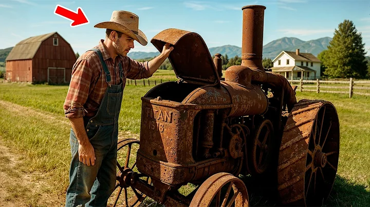 Farmer Bought a Rusty Tractor for $1, but What He Found Under the Hood Was Worth a Fortune