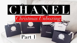 CHANEL UNBOXING SLG CHRISTMAS HAUL Part 1