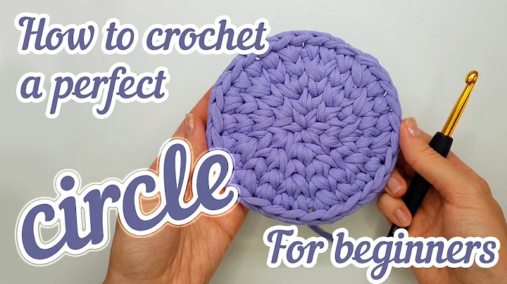 How to crochet a PERFECT CIRCLE without seam with ...