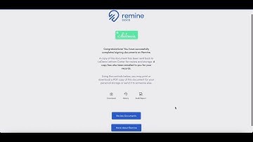 Tutorial-Client document e-signing using Remine Docs+ System