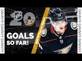 Troy Terry (#19) | 2021-22 Goals | ANA | FIRST 20 GOALS (+1) | NHL Highlights