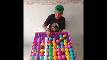 Puzzle sort ball challenge game and solve with IQ and solving clearly