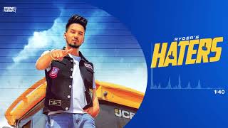 Haters : Ryder (Official Audio) | 👍 2019 | StereoNation World
