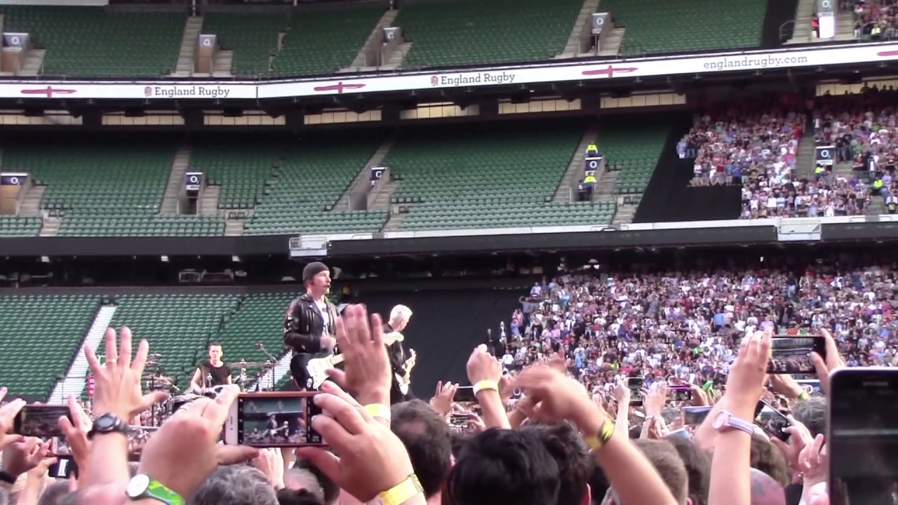 ロンドン気ままなシングルライフ U2 ヨシュア トゥリー ツアー トゥイッケナム スタジアム