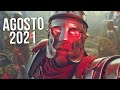 TOP 10 : NOVOS JOGOS EM AGOSTO DE 2021 | PS5/XSERIES/PS4/XONE/SWITCH/PC