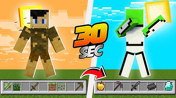 Minecraft, But Every 30 Seconds Inventory Is Random🔥🔥