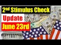 2nd Stimulus Check - Trump Says "Yes" - Homeowner Delinquencies - Update June 23rd